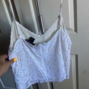 White Ralph Lauren spaghetti strap